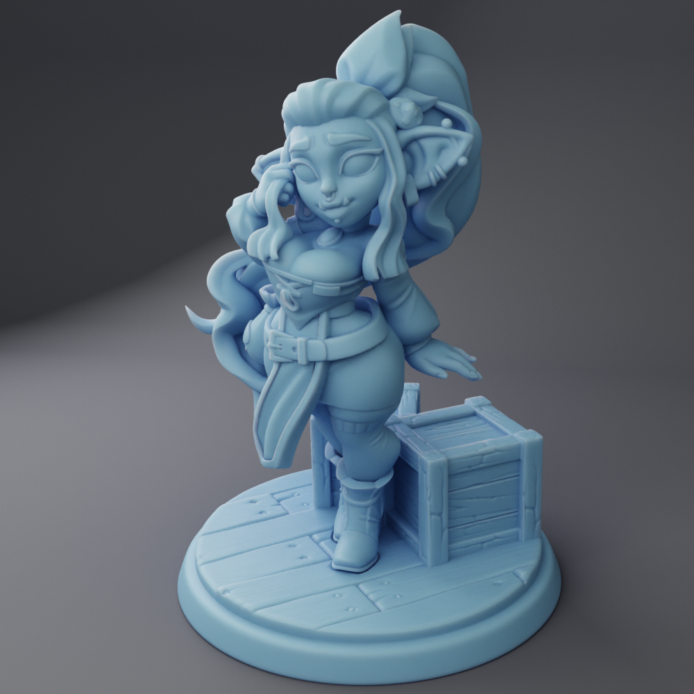 Holly, die Goblin-Klerikerin