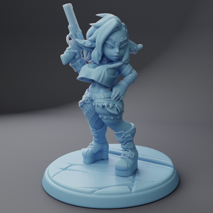 Leora the Goblin Punk