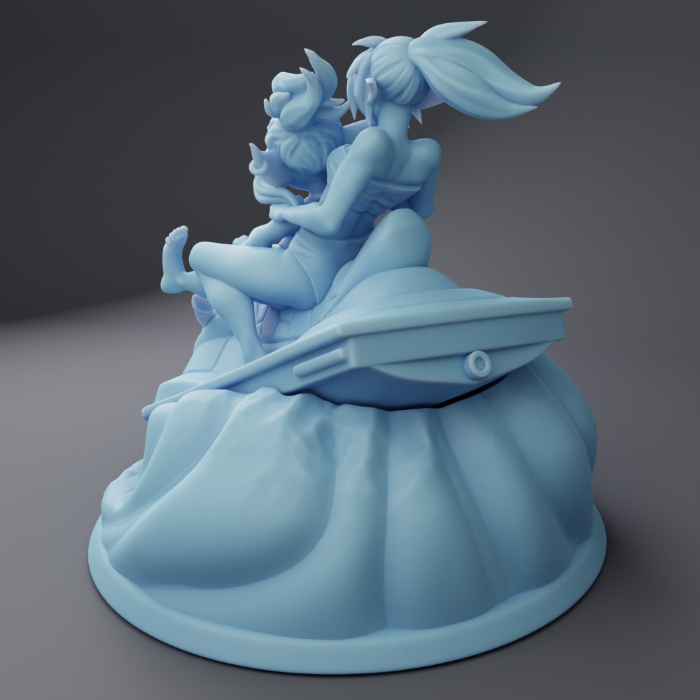 Barb und Jane Jetski Diorama