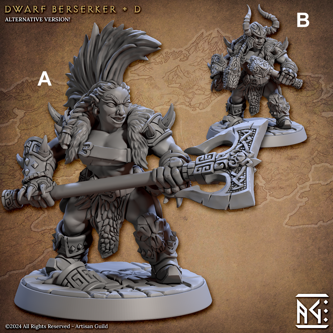Dwarf Berserker D
