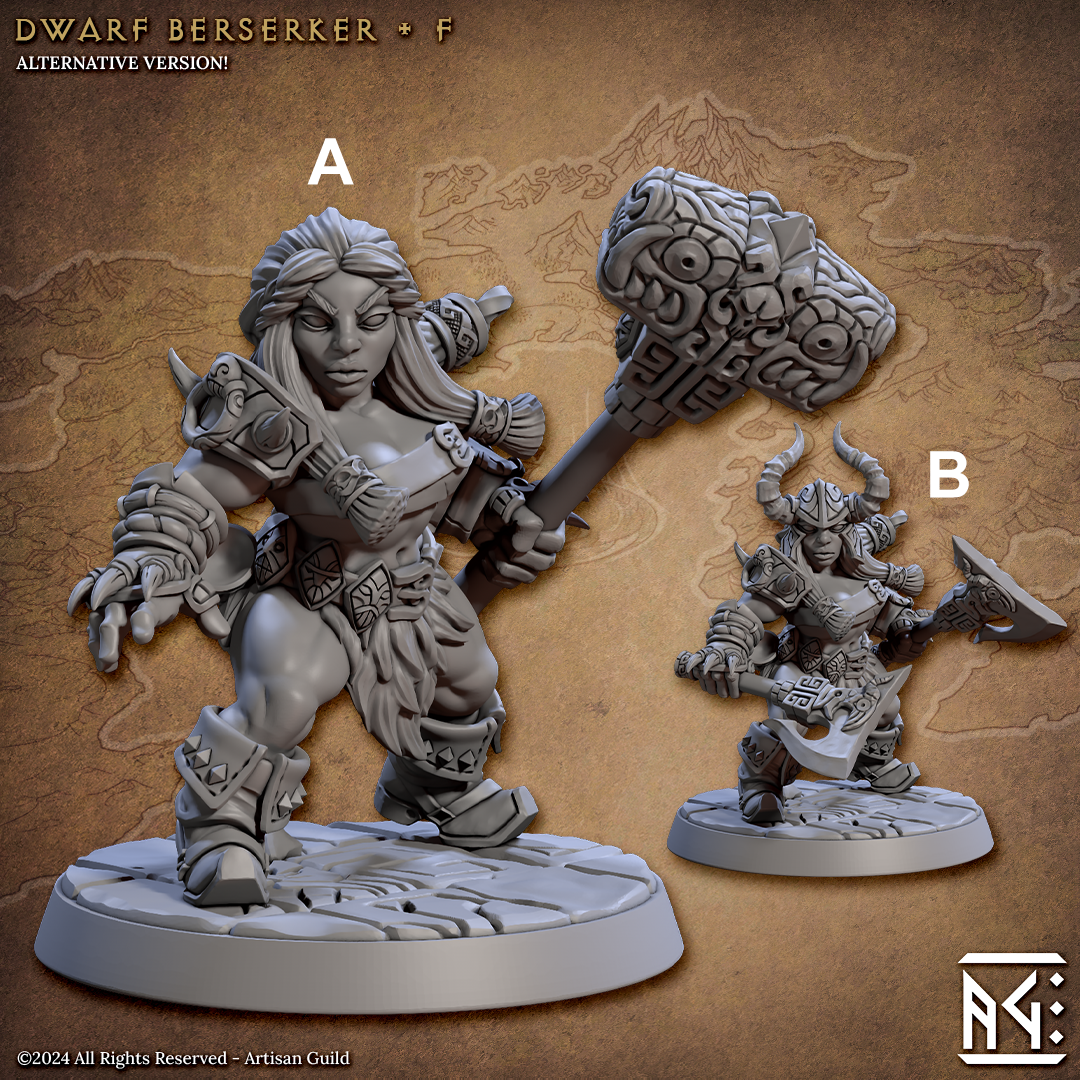 Dwarf Berserker F