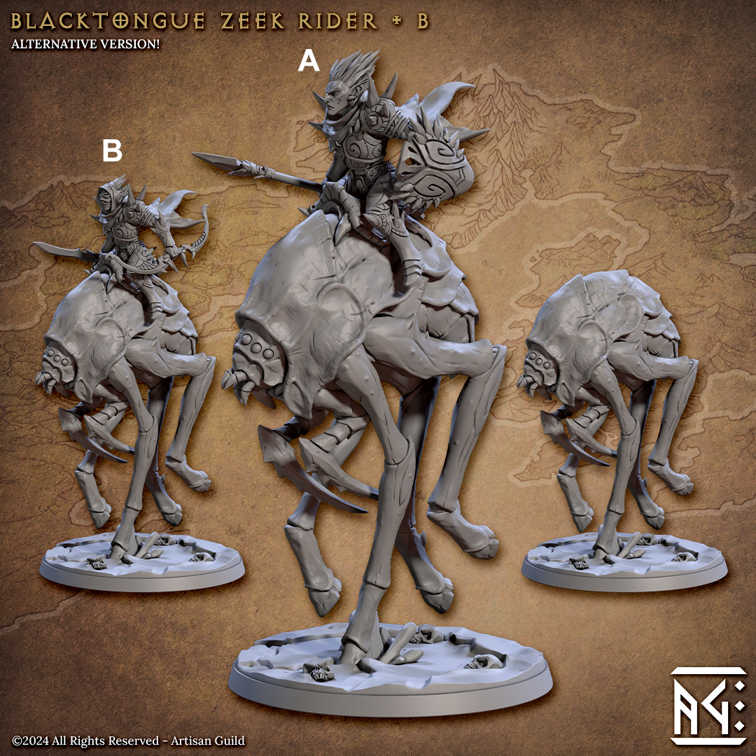 Blacktongue Zeek Rider B