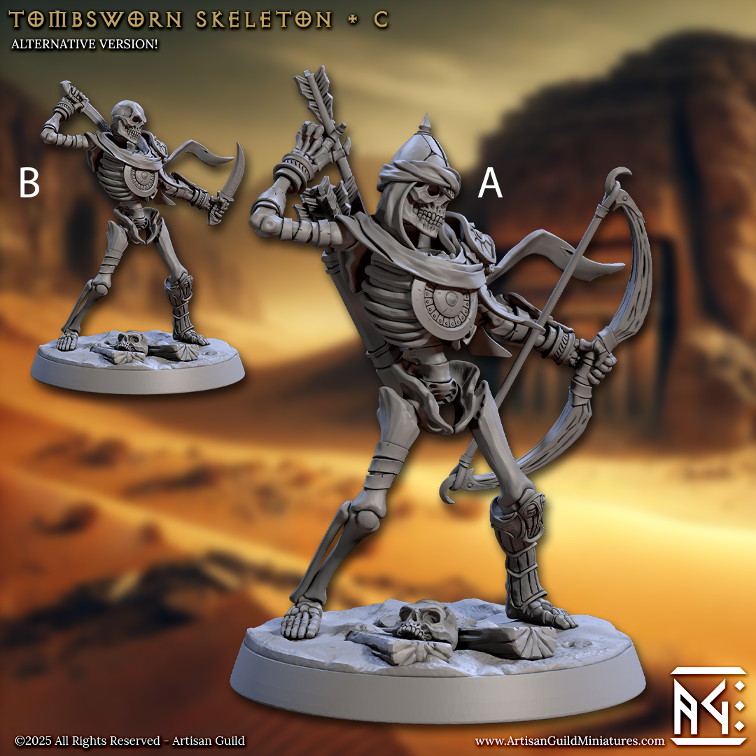 Tombsworn Skeleton C