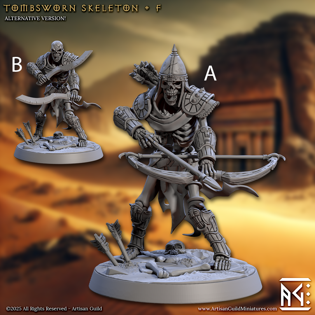 Tombsworn Skeleton F
