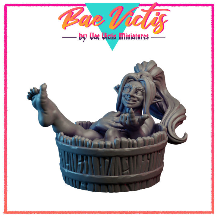 Bae Victis : Gobelin prenant un bain