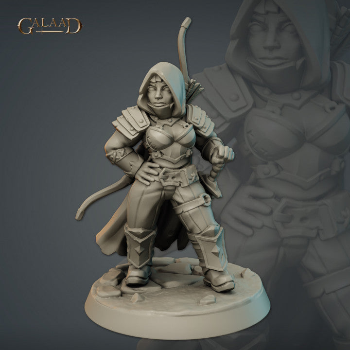 Female Dwarf Archer 01