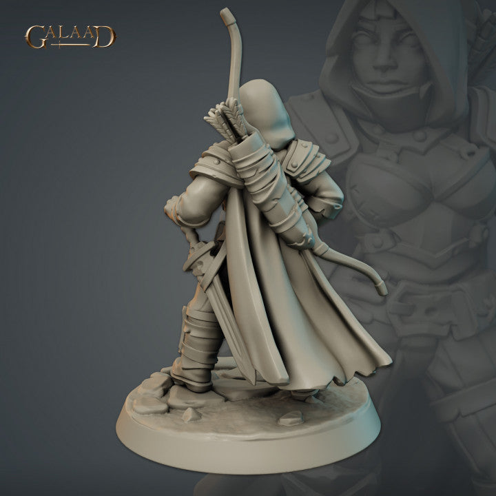 Female Dwarf Archer 01