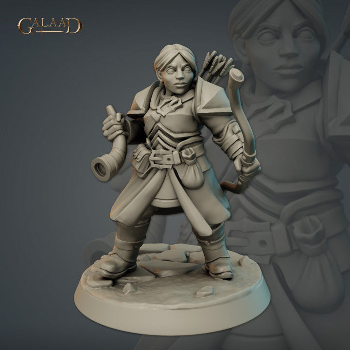 Female Dwarf Archer 02