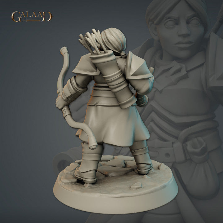 Female Dwarf Archer 02
