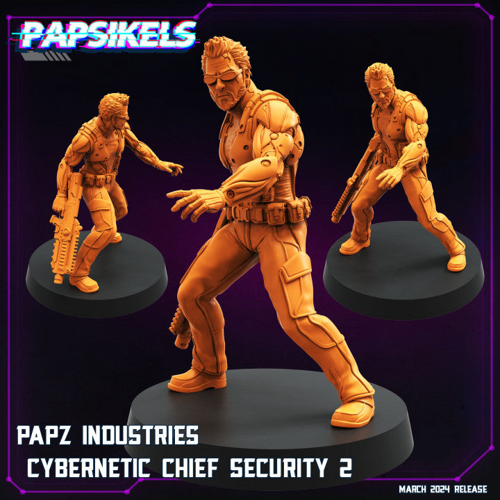 PAPZ Industries Cybernetic Chief Security