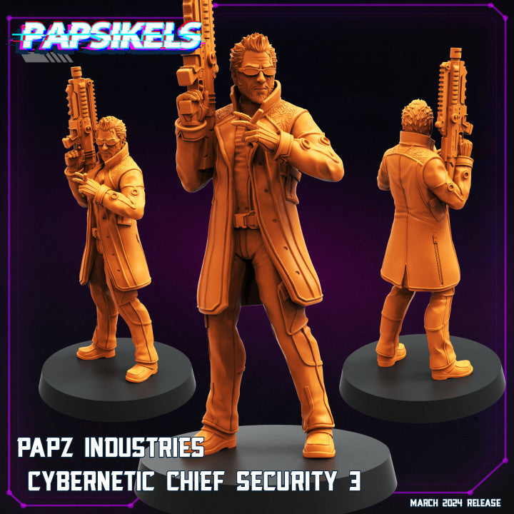 PAPZ Industries Cybernetic Chief Security