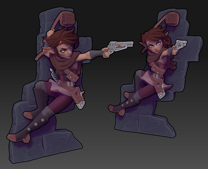 Kara the Elf Rogue
