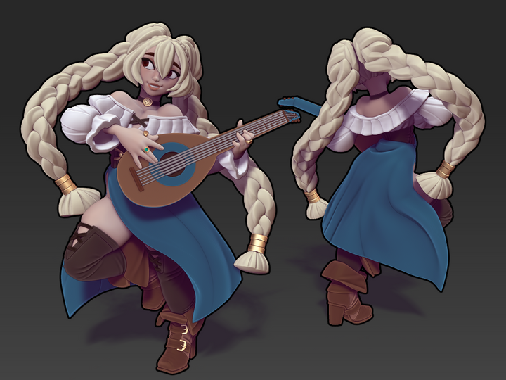 Mika the Human Bard