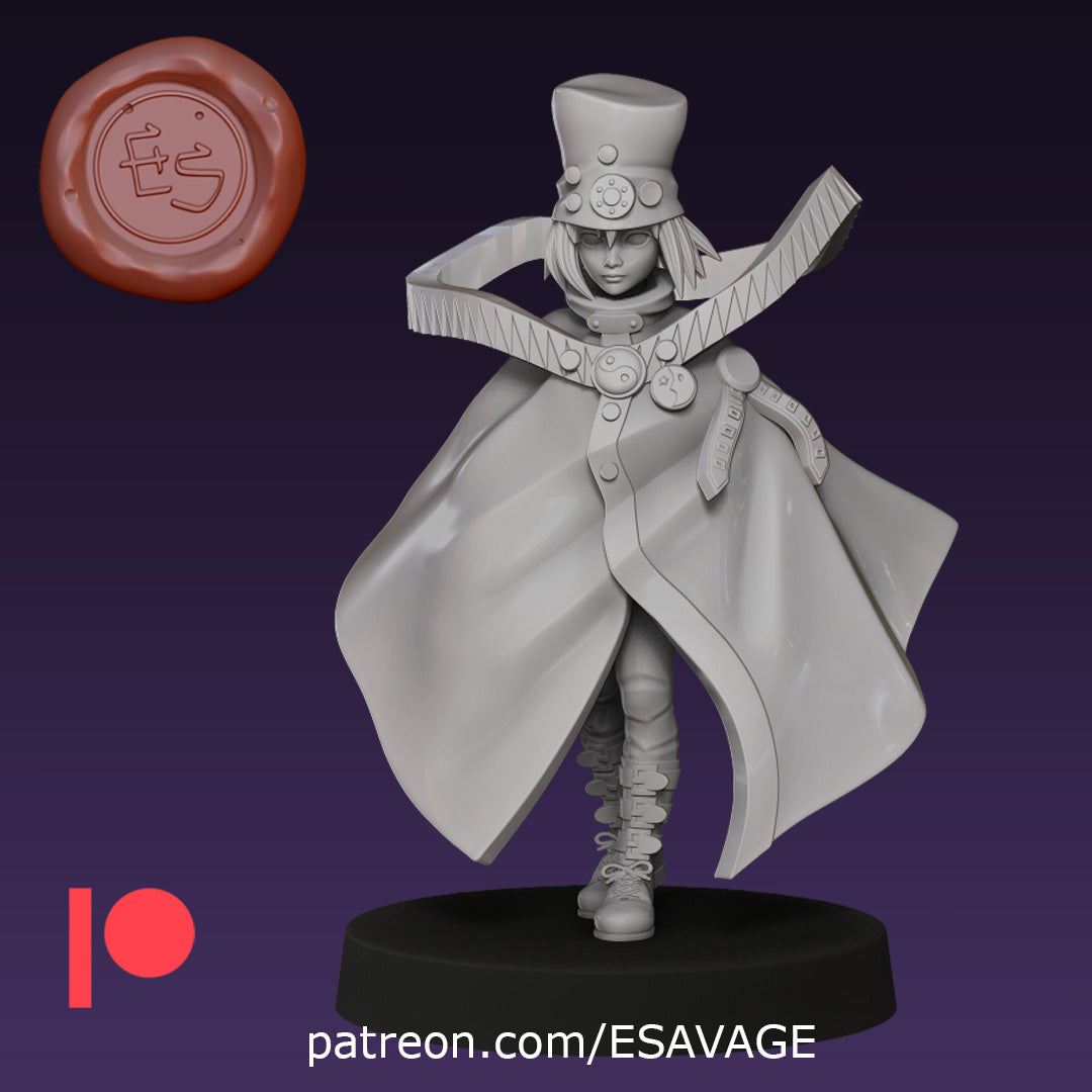 Boogiepop Phantom Anime Resin Miniature DnD figure Pathfinder TTRPG –  SYZGames