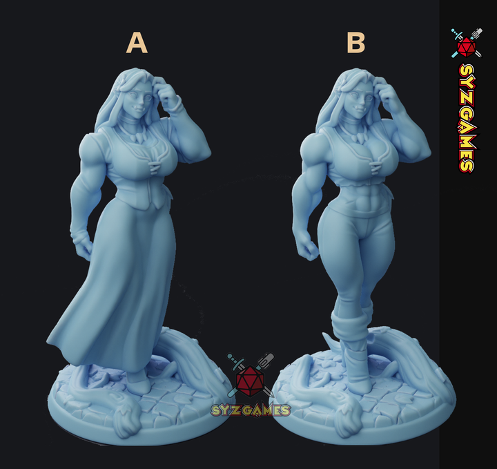 Fraeya der Ork, 2 Varianten