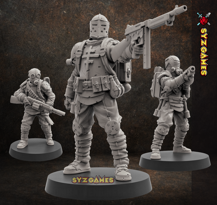 Quiapo Combat Engineers (3 Minis)