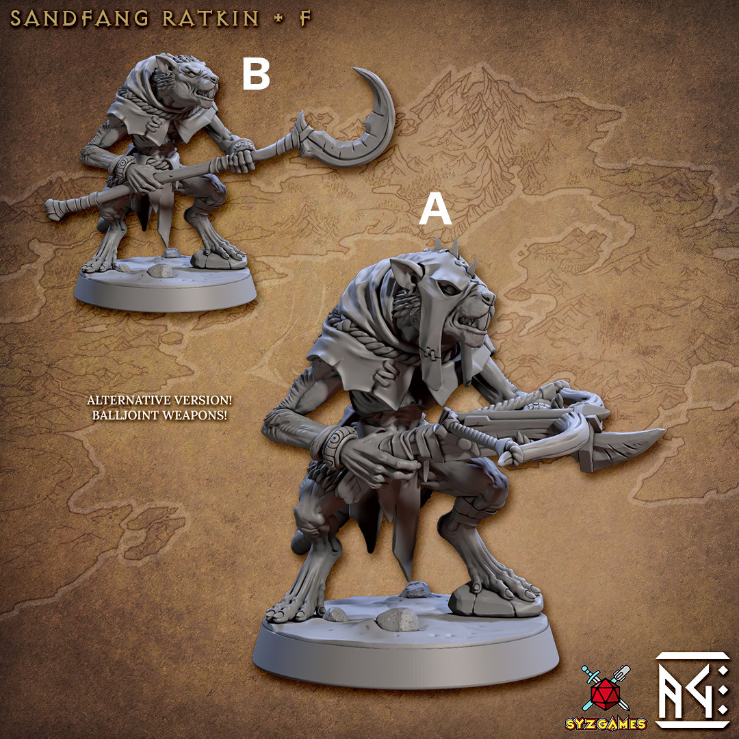 Ratkin Croc-de-sable F