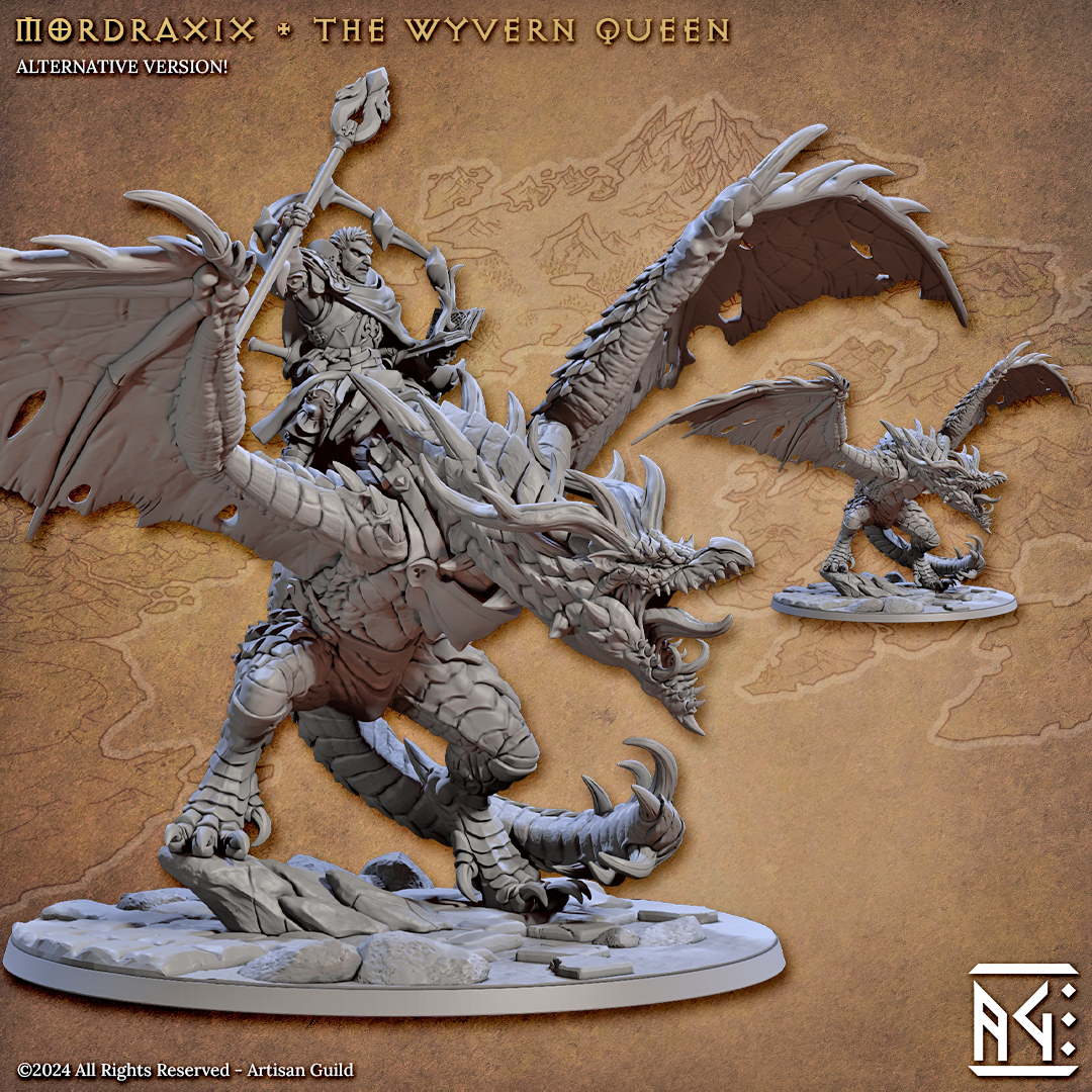 Dragon d'assaut et cavalier-dragon A