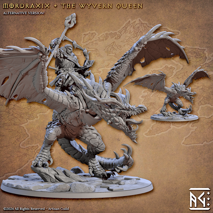 Dragon d'assaut et cavalier-dragon A