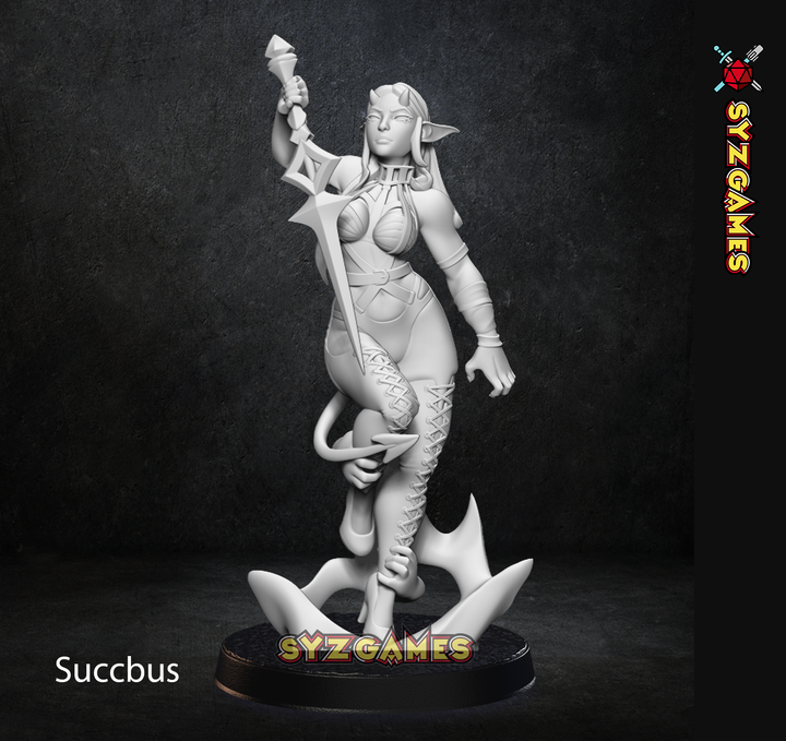 Nadya the Drow-Succbus