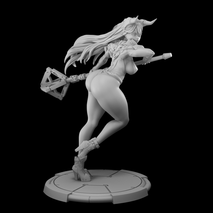 Hammer Girl Pinup