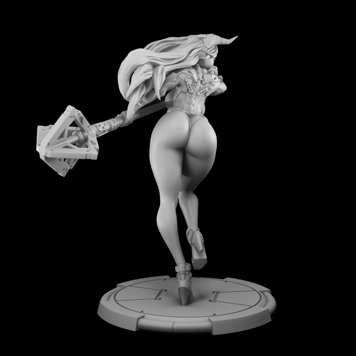 Hammer Girl Pinup
