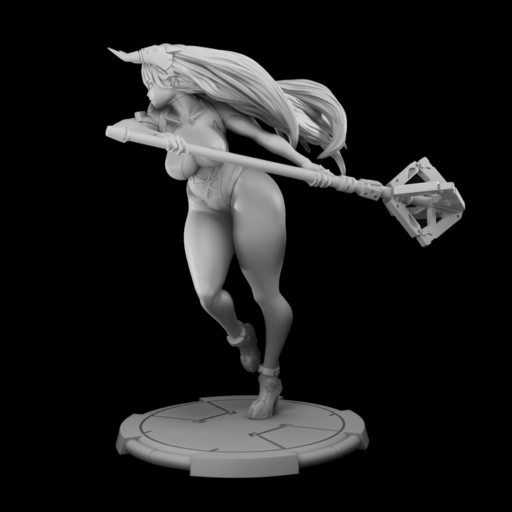 Hammer Girl Pinup