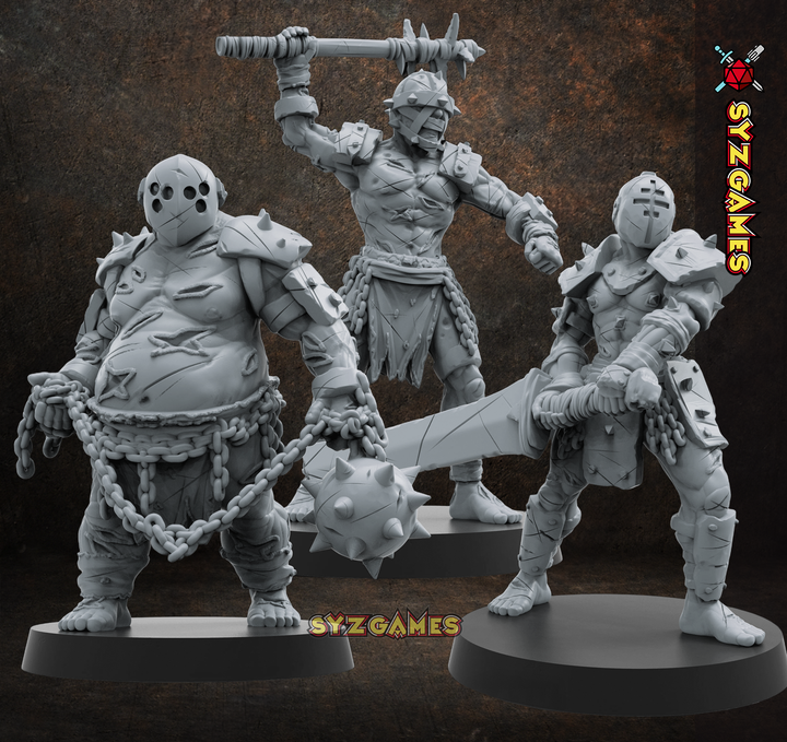 Wretched Brutes of Wrath (3 Minis)