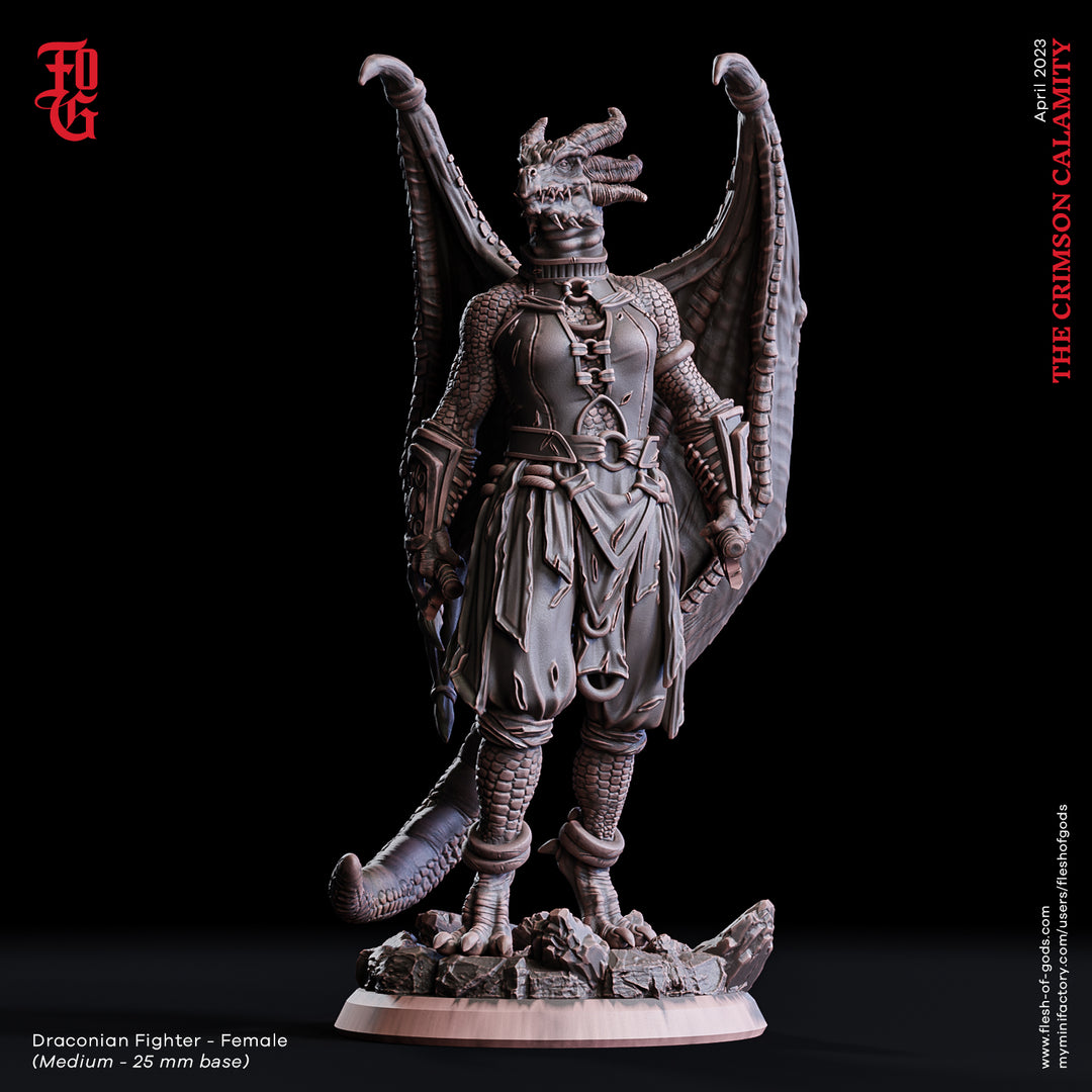 Draconian Fighter Female