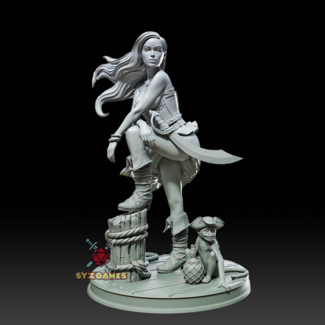 Marina pose une pin-up