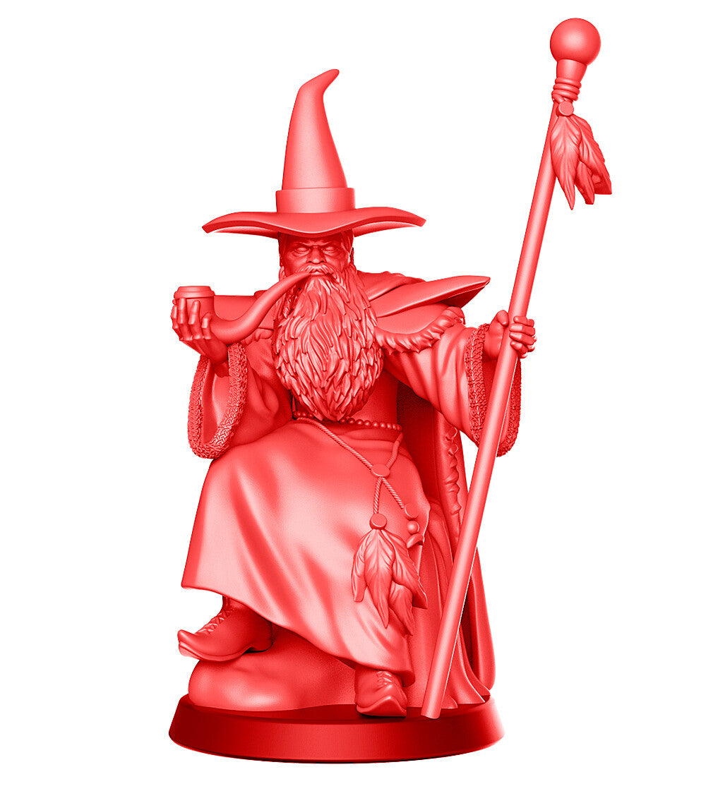 Magicien rouge