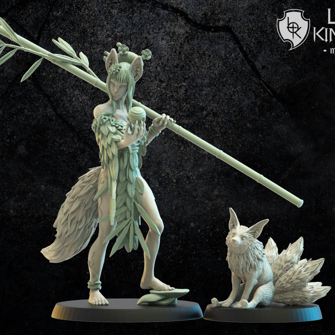 Kitsune zu Fuß