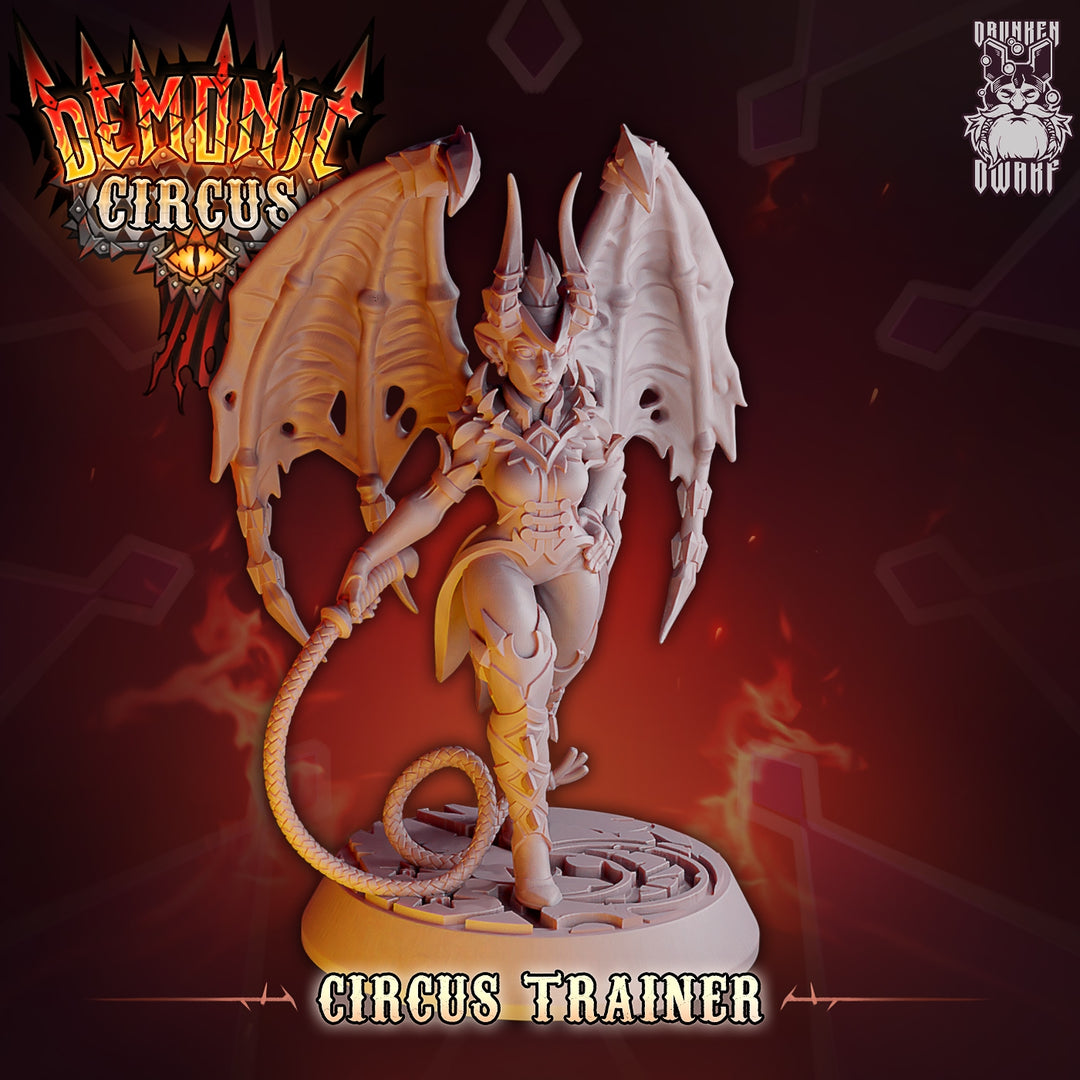 Entraîneur de cirque démoniaque