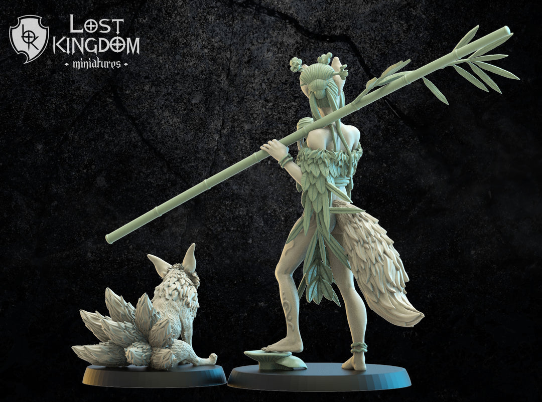 Kitsune zu Fuß