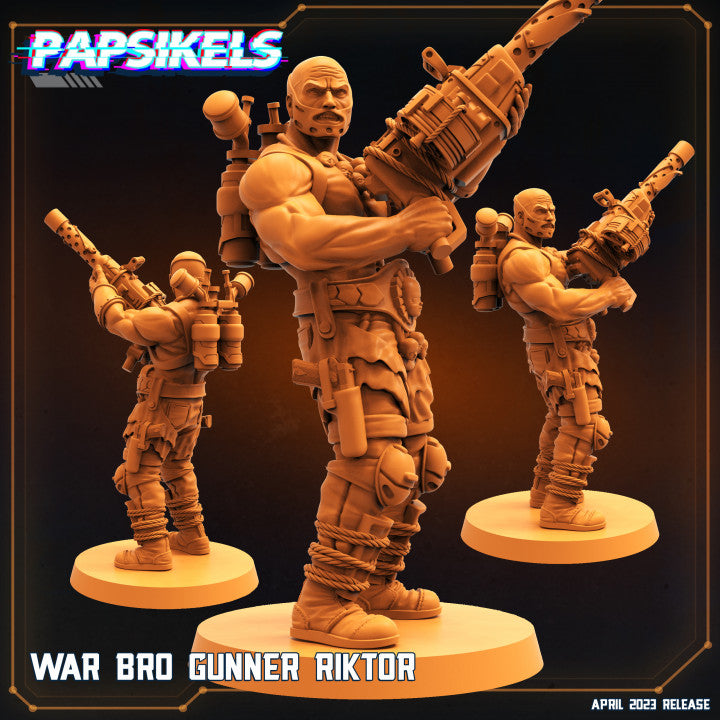 Frère de guerre, artilleur Riktor