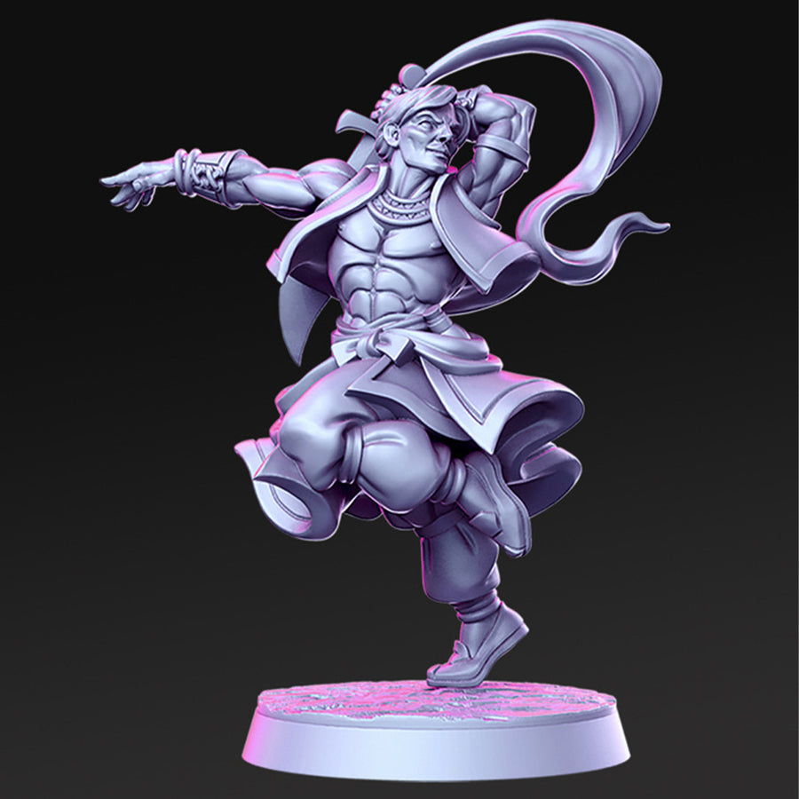Al’Nair Male Blade Dancer Fantasy Minis DnD Warhammer Roleplaying RPG D&D