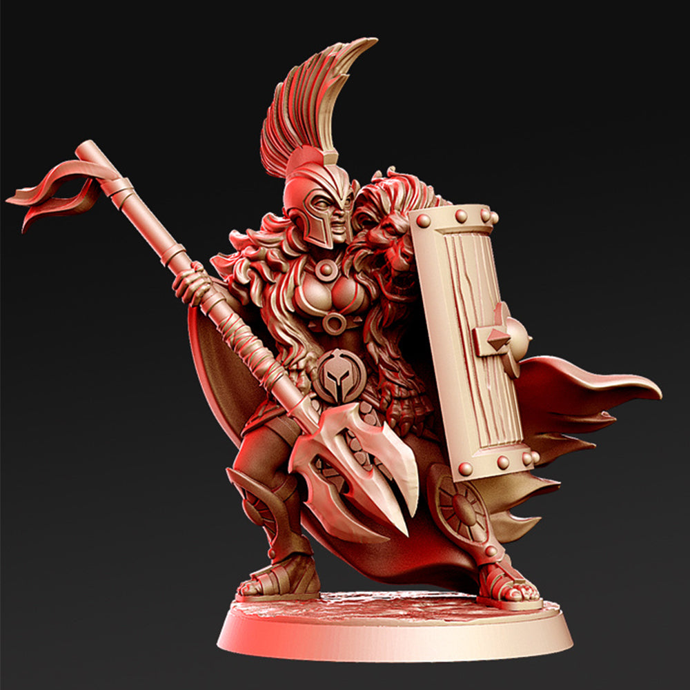 Aris Female Gladiator Fantasy Minis DnD Warhammer Roleplaying RPG D&D