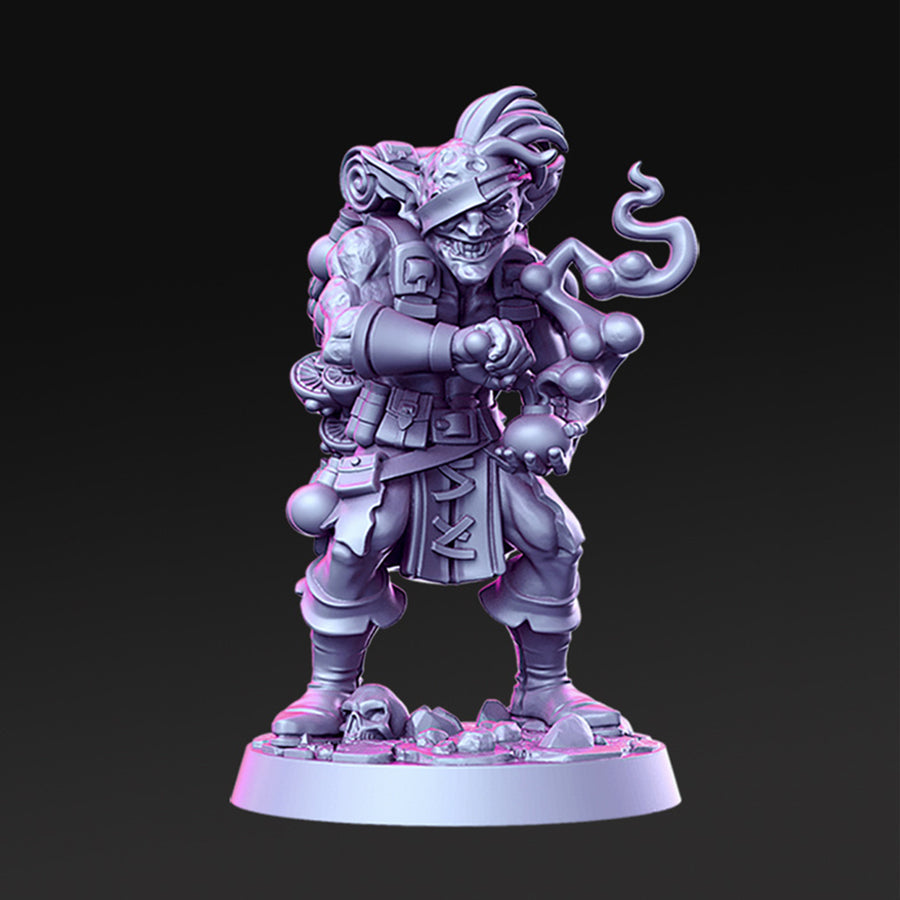 Baznazz Goblin Alchemist Fantasy Minis DnD Warhammer Roleplaying D&D