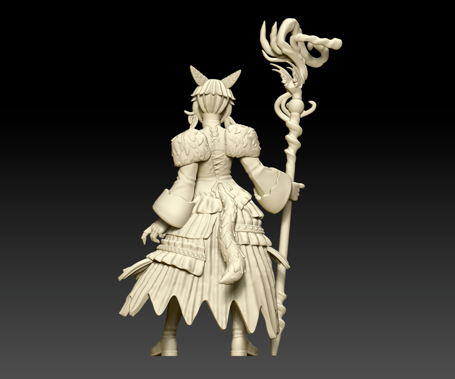 Y'Shtola Katzenmädchen