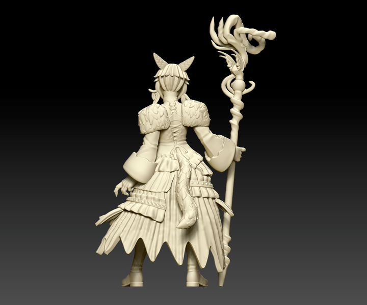 Y'Shtola Katzenmädchen