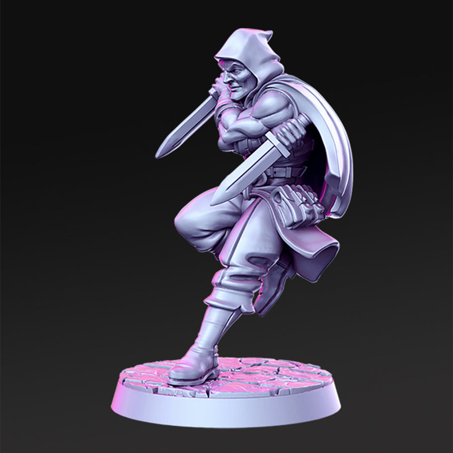 Wiltram Assassin Fantasy Minis DnD Warhammer Roleplaying RPG D&D