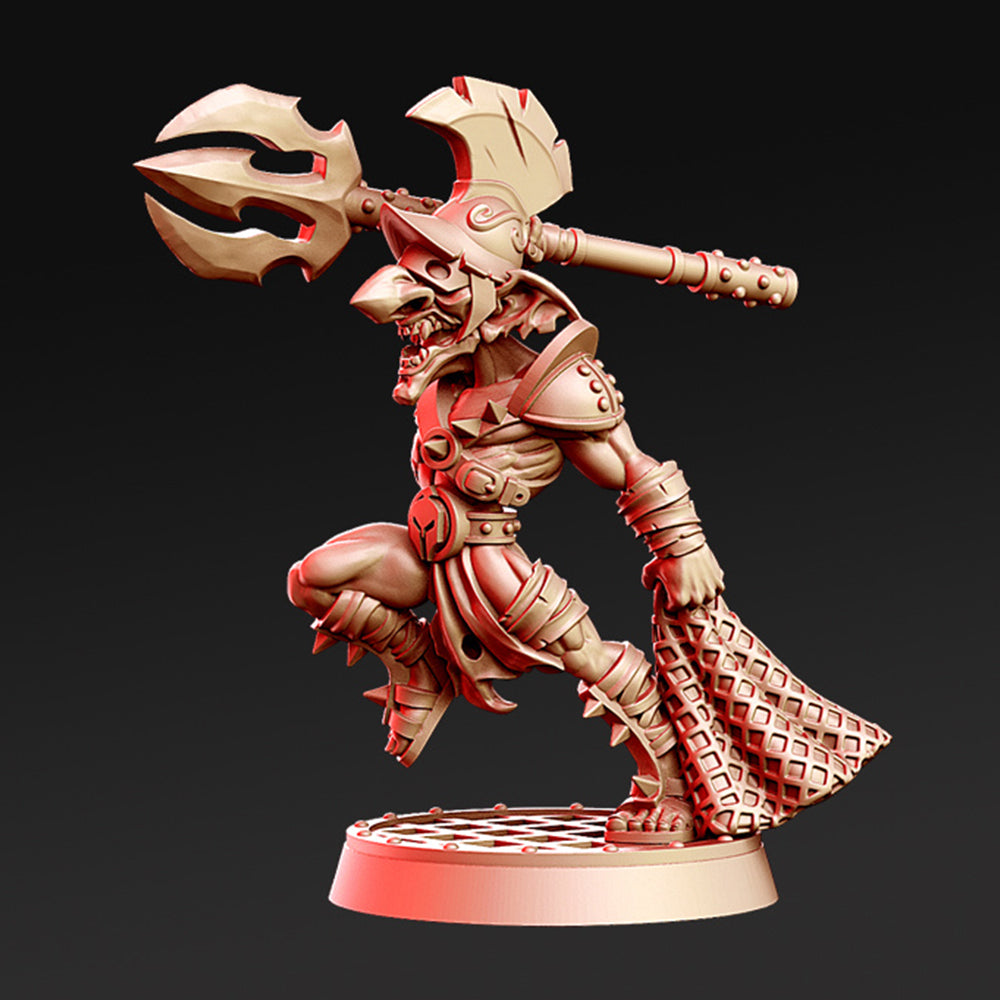 Trizark Goblin Gladiator Fantasy Minis DnD Warhammer Roleplaying RPG D&D