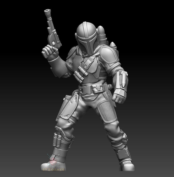 Mandalorianer mit Jetpack