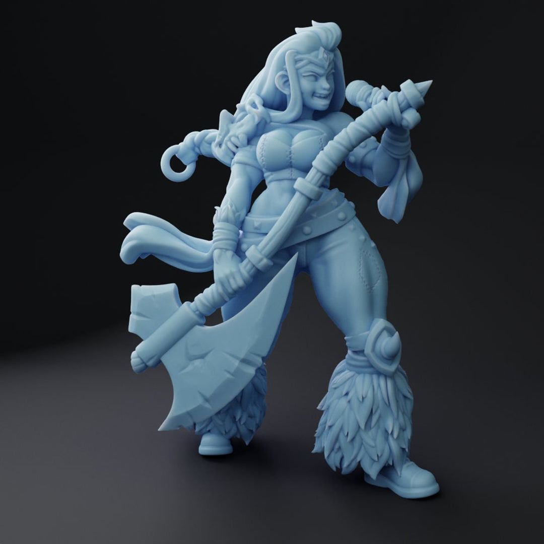 Skadi Bardbarischer Barde