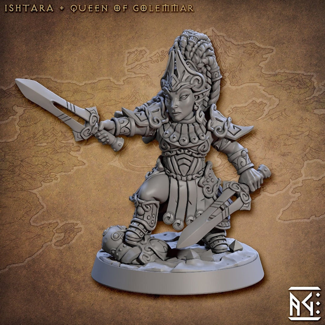 Ishtara - Gnome Reine de Golemmar