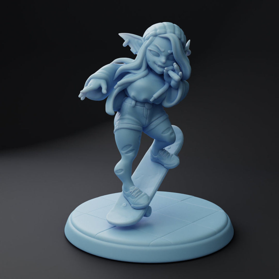 Jane, la gobeline patineuse