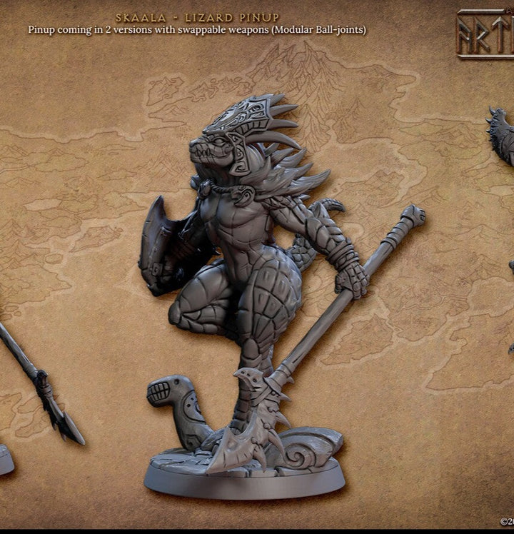 Skaala, pin-up lézard