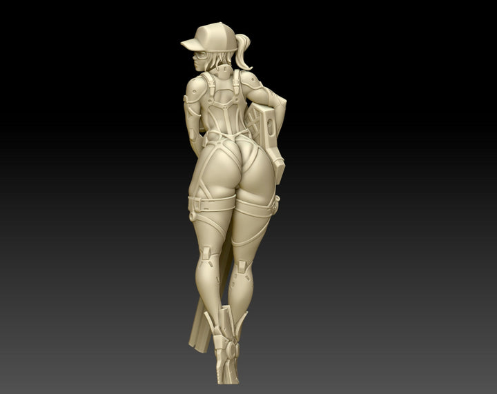 Sci-Fi-Girl-Pinup