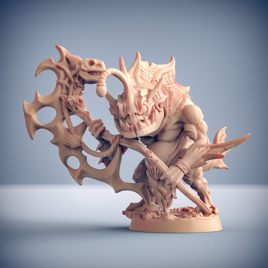 Pope Blobulblà | Death-Tide Jurakin Hero | 32mm or 28mm Fantasy Miniature | D&D | Artisan Guild