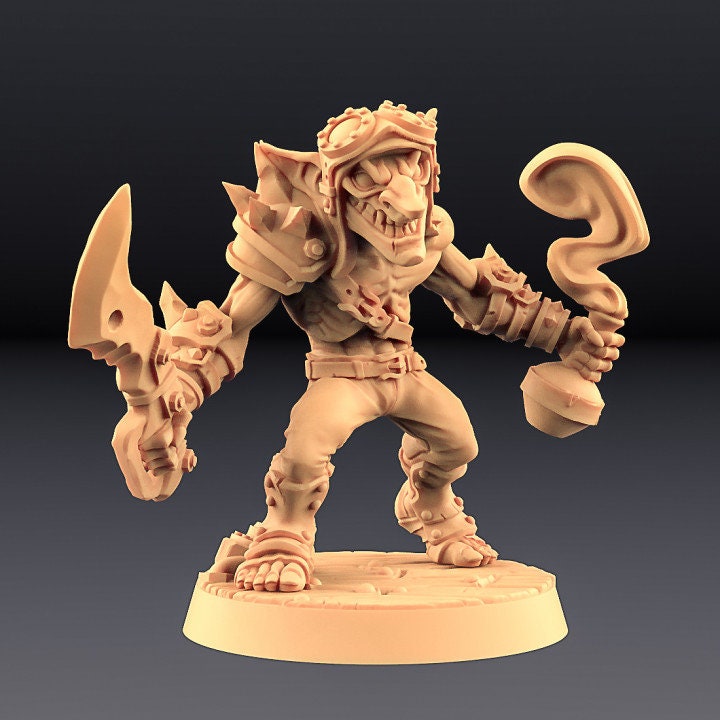 Sparksoot Goblins | 32mm or 28mm Fantasy Miniature | DnD | Tabletop Game | RPG | Artisan Guild